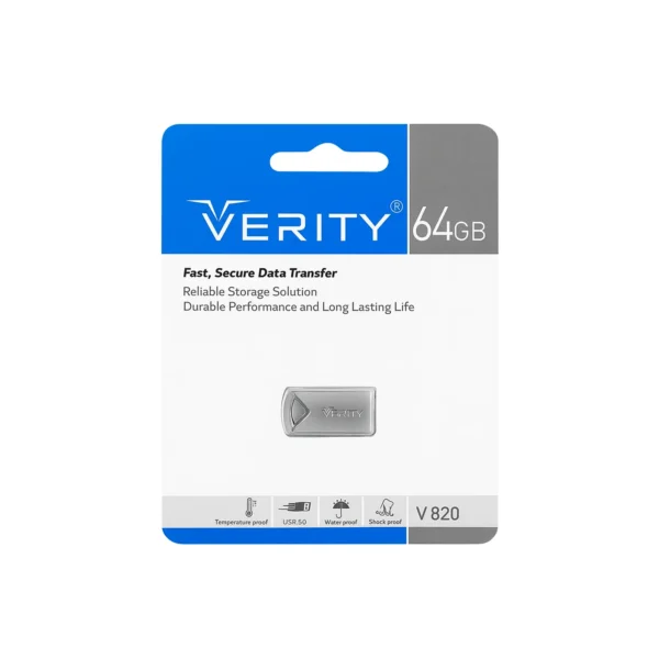 فلش مموری وریتی V820 USB3 ظرفیت 64 گیگابایت