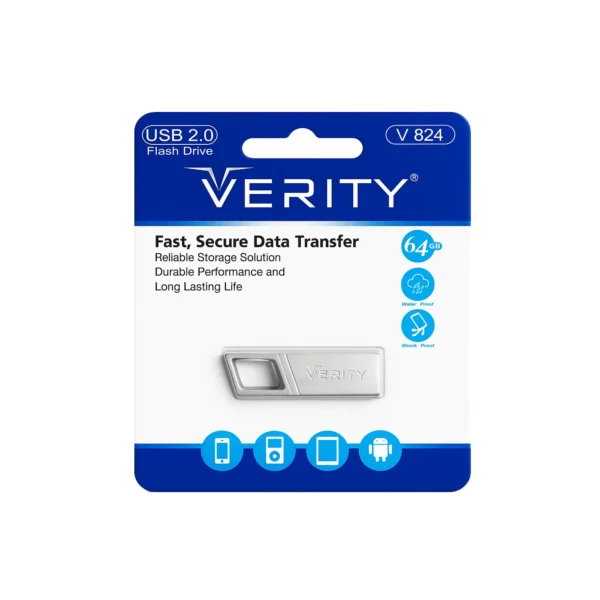 فلش مموری وریتی مدل V824 ظرفیت 64 گیگابایت