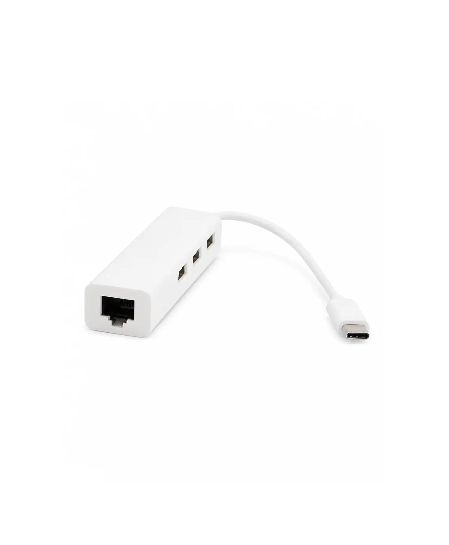 هاب و مبدل 4 پورت Type-C به USB و Lan آیفورتک