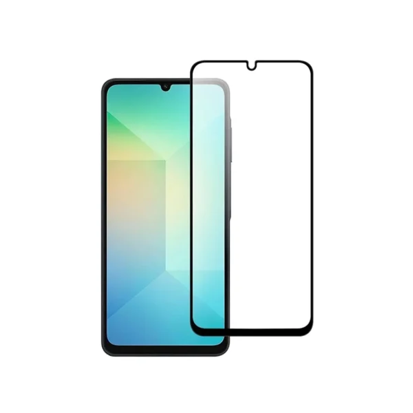 گلس فول Super D مشکی گوشی موبایل سامسونگ Samsung A07