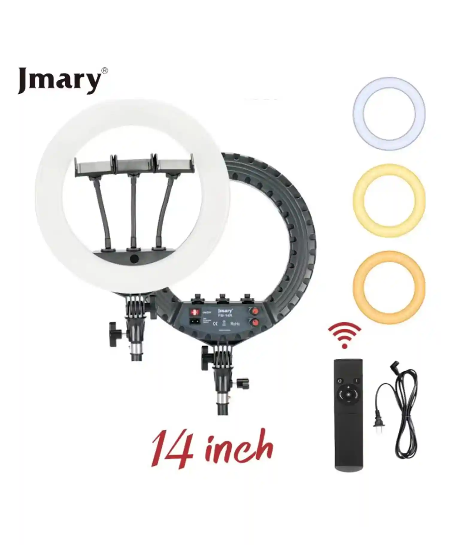رینگ لایت جیماری مدل Jmary FM-14R