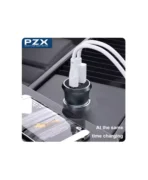 شارژر فندکی پی زد ایکس 45W مدل C960s