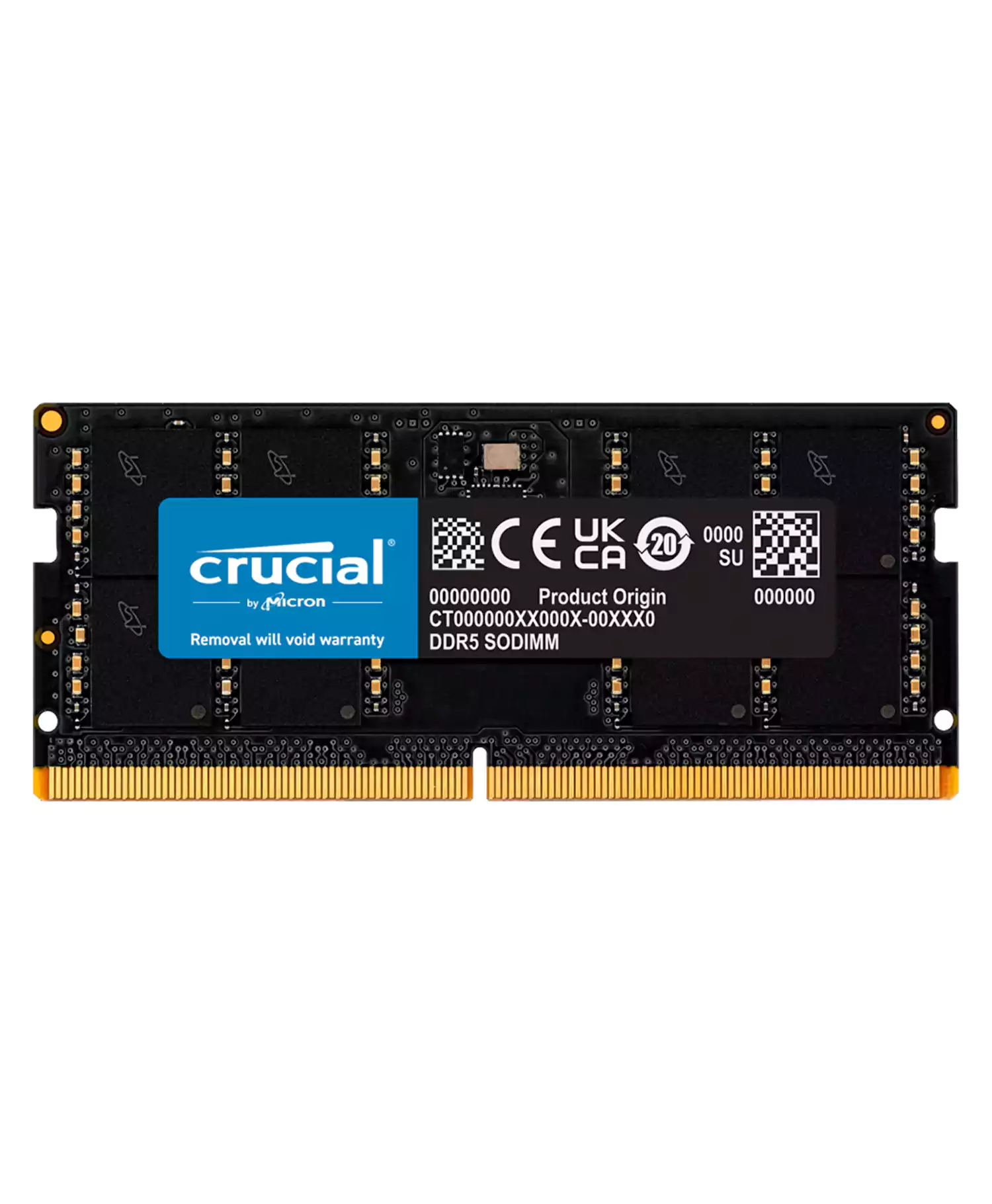 رم لپ تاپ کروشیال مدل CT16 تک کاناله DDR5 5600MHz CL46 ظرفیت 16GB