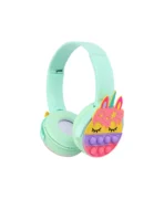 هدفون بیسیم عروسکی طرح یونیکورن مدل P365