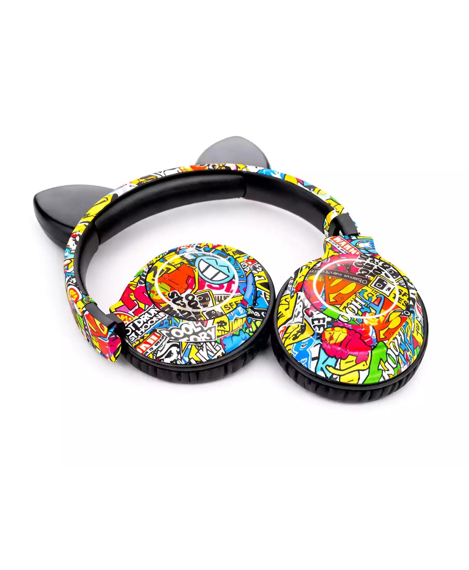 هدفون بیسیم عروسکی طرح دار مدل A8910