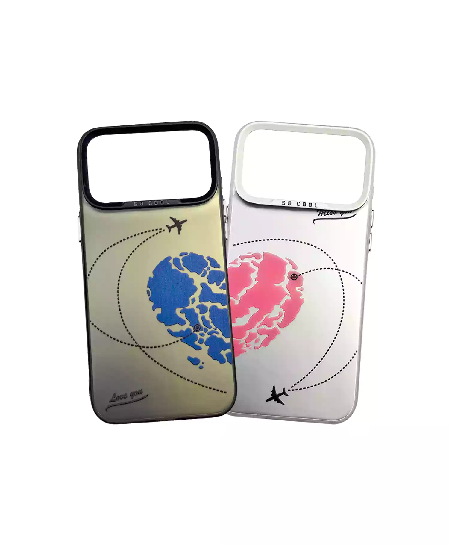 قاب ست کاپلی So Cool طرح سفر عشق گوشی آیفون Iphone 17 Pro