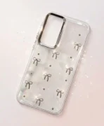 قاب ژله ای شاین دار پاپیونی گوشی موبایل Samsung A55
