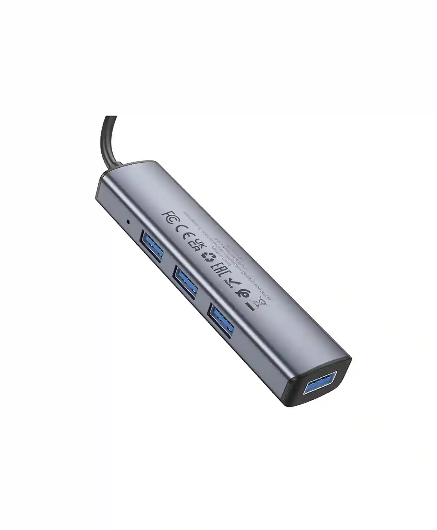 هاب 4 پورت USB 3.0 بروفونType-C مدل DH12
