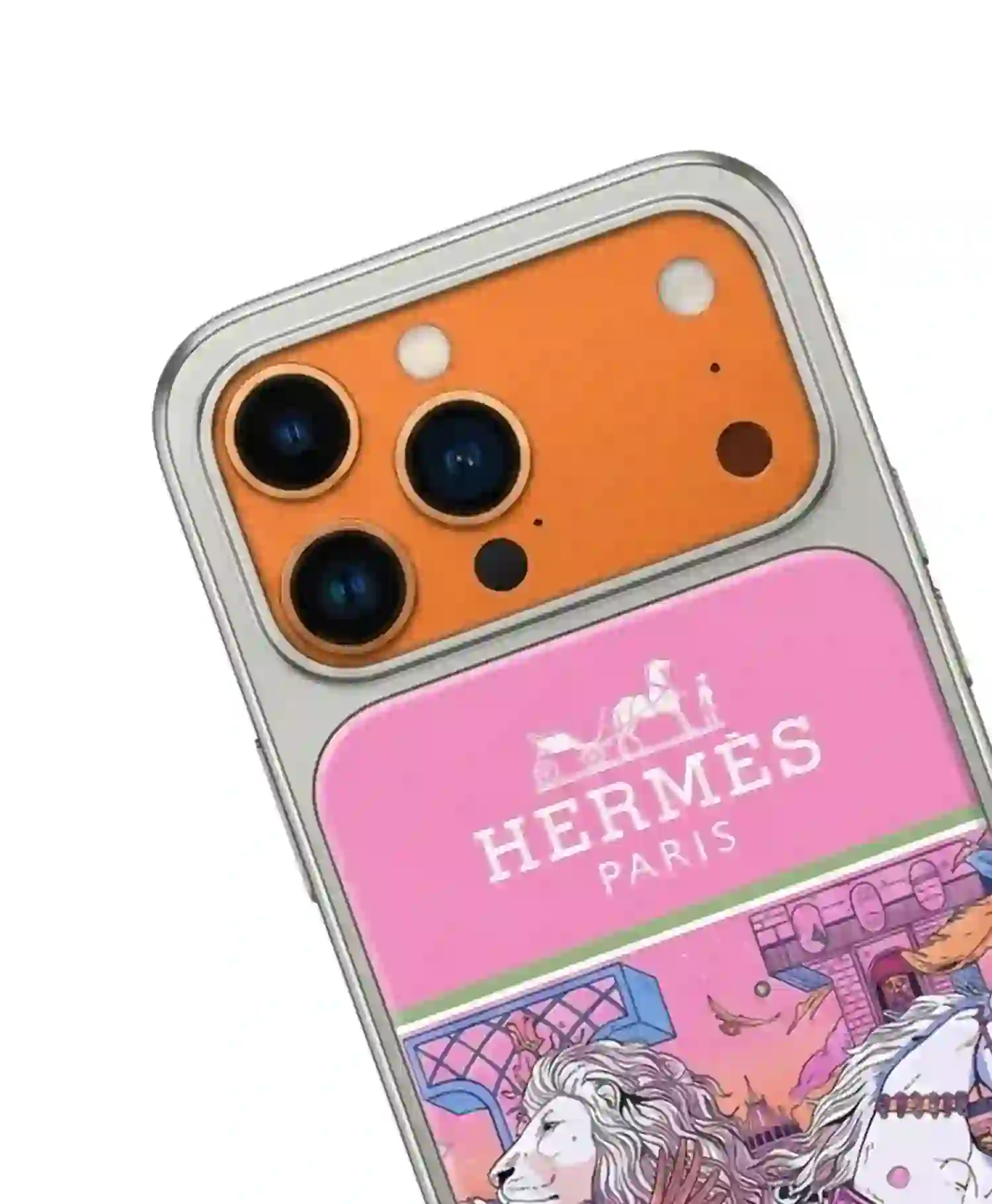 قاب طرح دار فانتزی Hermes گوشی موبایل آیفون Iphone 17 Pro Max