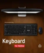صفحه کلید بی سیم تسکو مدل T7005W