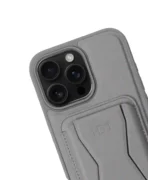 قاب چرمی HDD اورجینال جاکارتی استند دار Iphone 16 Pro Max