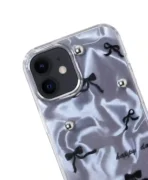 قاب هولوگرامی پاپیون مرواریدی گوشی Iphone 12