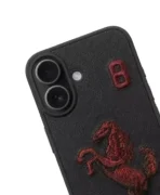 قاب پولو طرح برجسته اسب گوشی موبایل Iphone 17