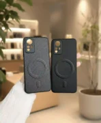 قاب کربنی مگ سیف دار محافظ لنز دار سولادا گوشی موبایل Redmi Note 12s