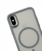 قاب پشت مات مگ سیف دار لنز کربنی مجیک ماسک گوشی Iphone X/XS