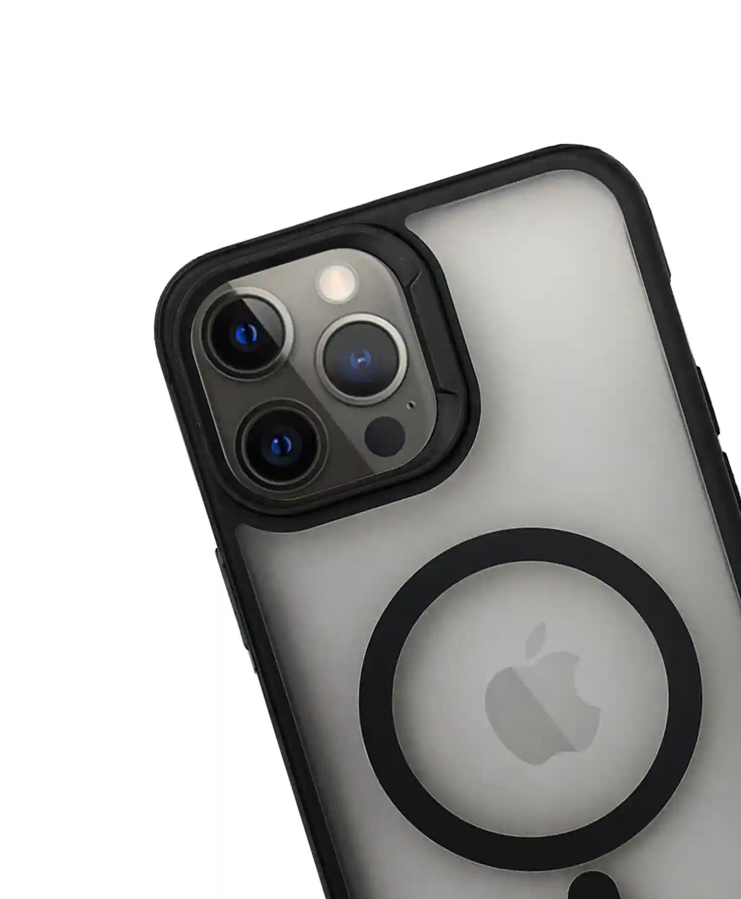 قاب پشت مات مگ سیف دار دور رنگ Iphone 12 Pro Max