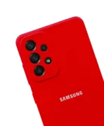 قاب سیلیکونی اورجینال محافظ لنز دار گوشی موبایل Samsung A73