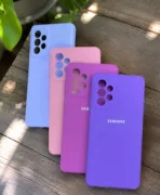 قاب سیلیکونی اورجینال محافظ لنز دار گوشی موبایل Samsung A73