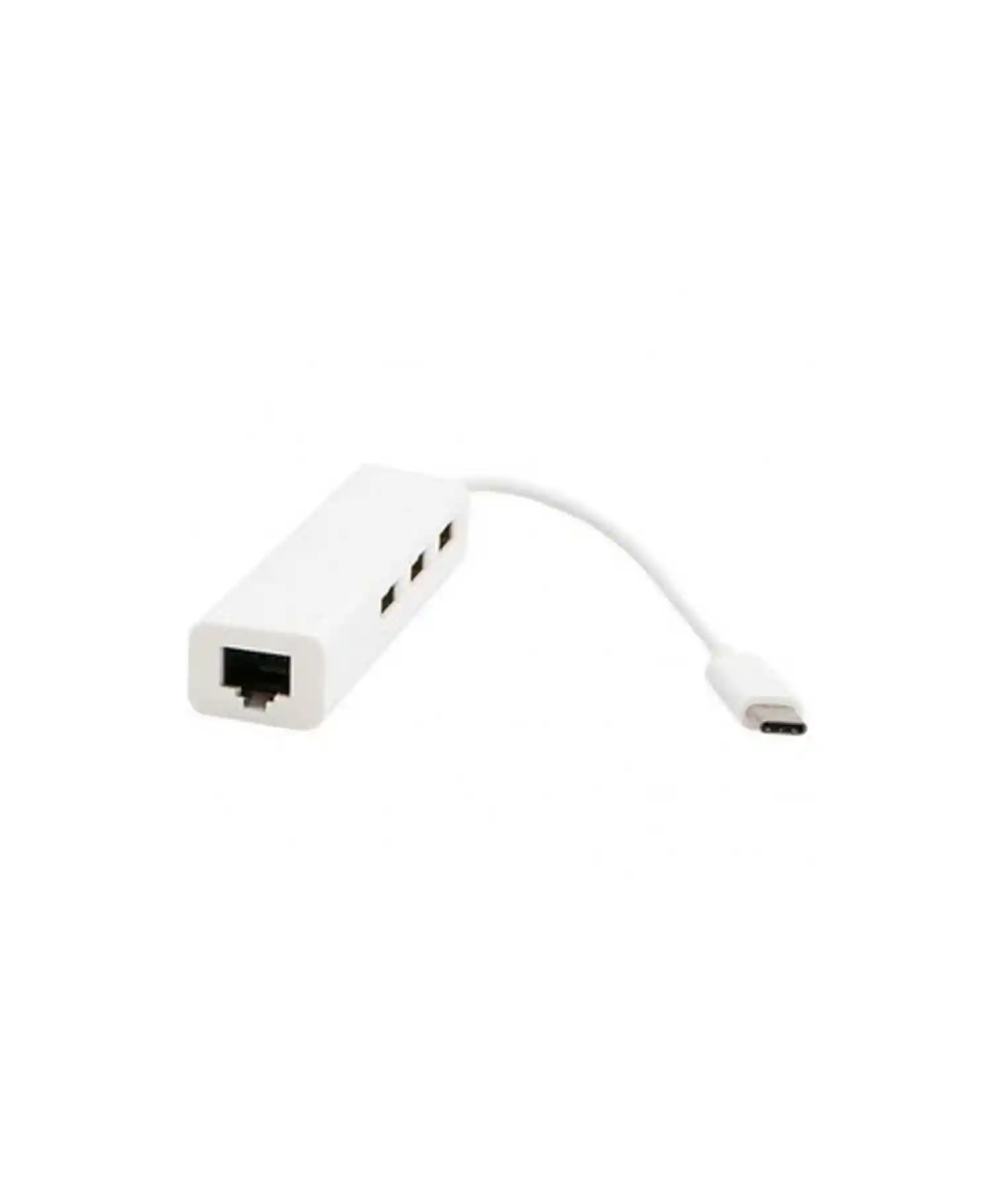 هاب 4 پورت تبدیل Type C به Usb و Lan رویال