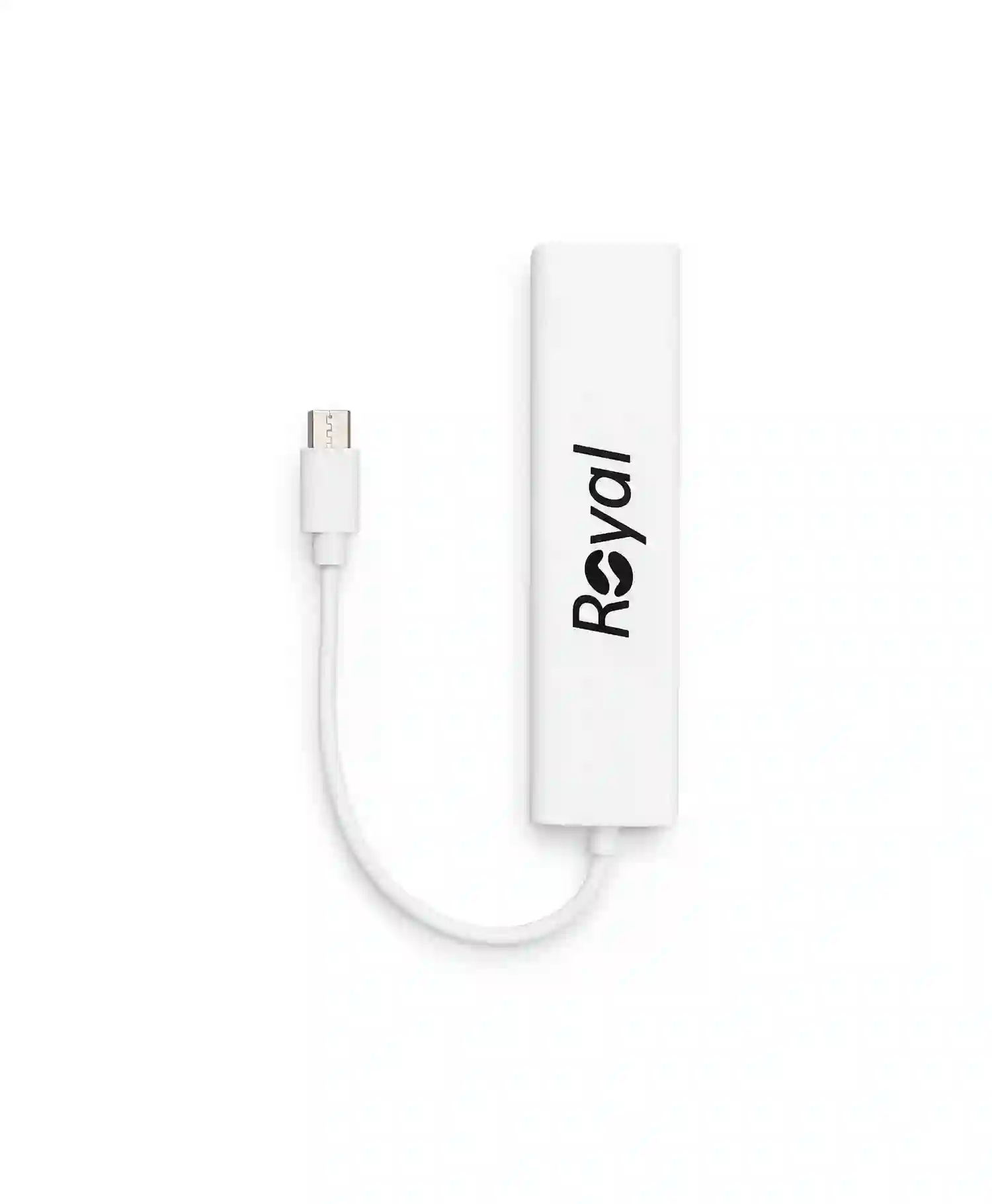 هاب 4 پورت تبدیل Type C به Usb و Lan رویال