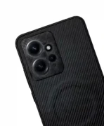 قاب کربنی مگ سیف دار محافظ لنز دار سولادا گوشی موبایل Redmi Note 12