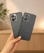 قاب کربنی مگ سیف دار محافظ لنز دار سولادا گوشی موبایل Redmi Note 12
