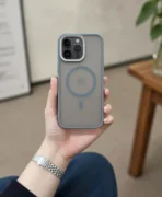 قاب پشت مات مگ سیف دار لنز کربنی مجیک ماسک گوشی Iphone 14 Pro Max