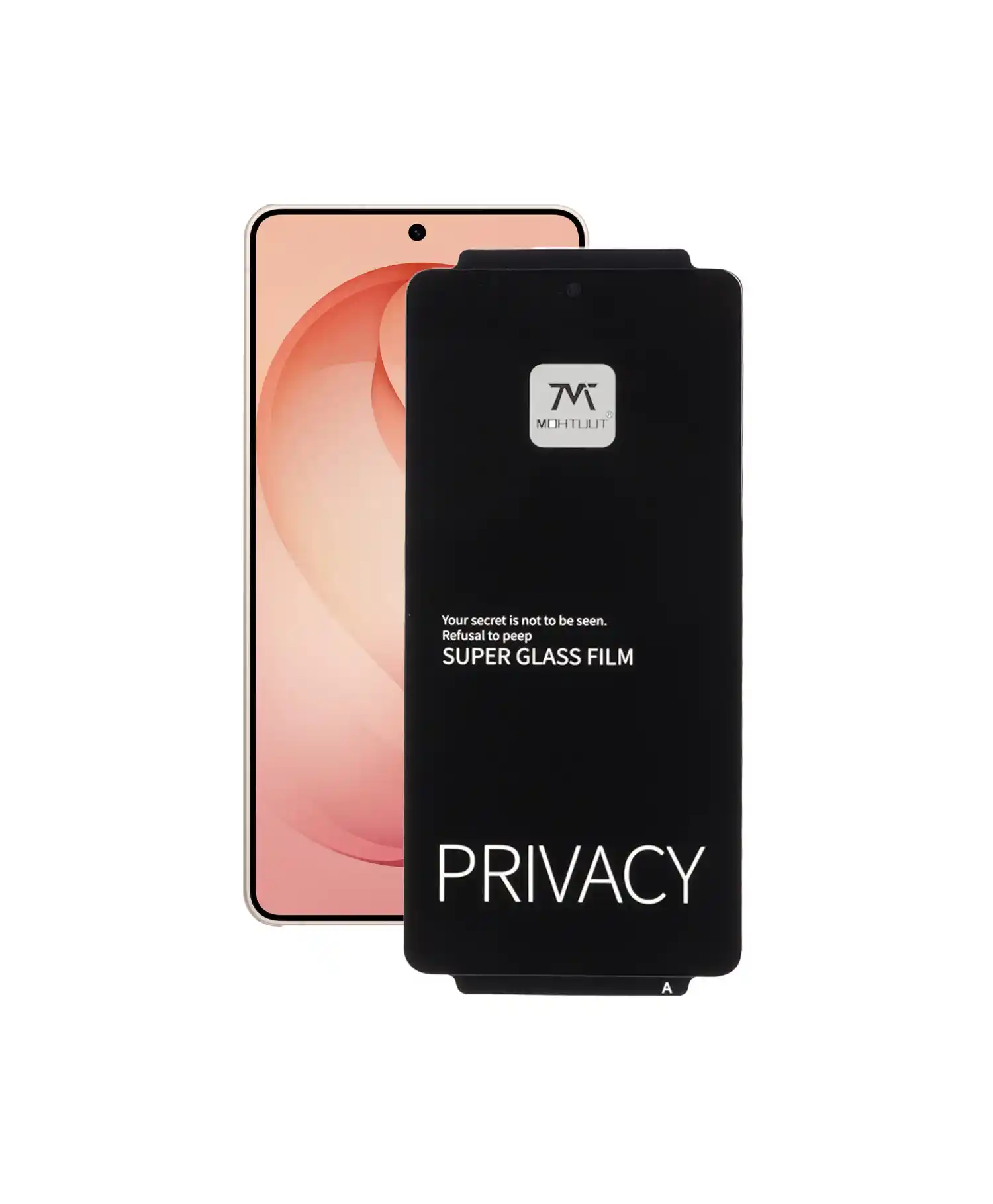 گلس Privacy شیشه ای تمام صفحه مدل Mohtuut گوشی Samsung S26 Ultra