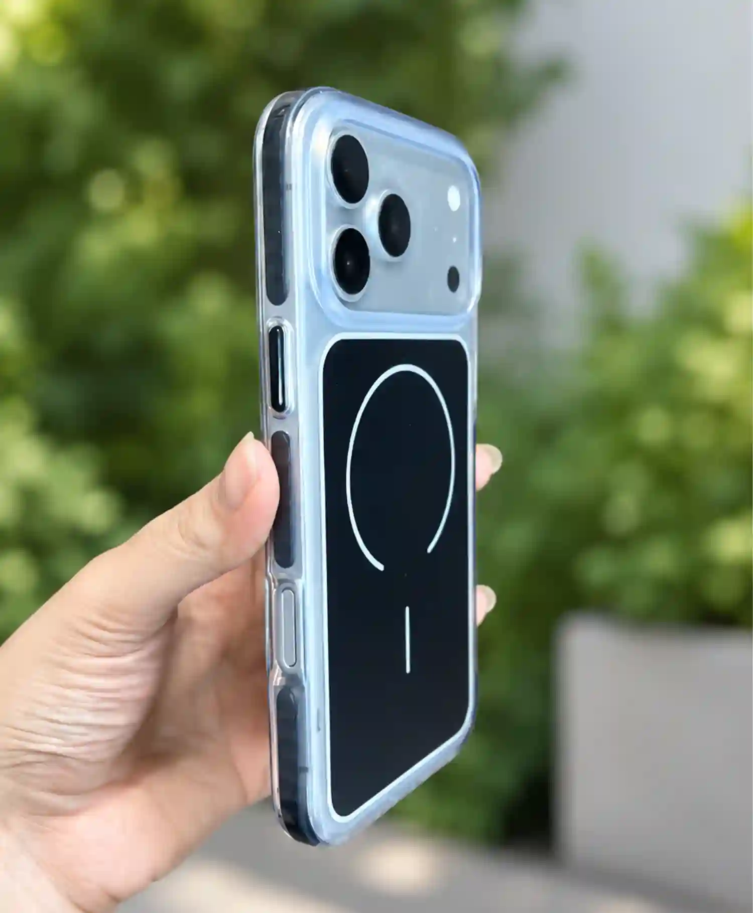 قاب رنگی مگ سیف دار مجیک ماسک گوشی موبایل Iphone 17 Pro Max