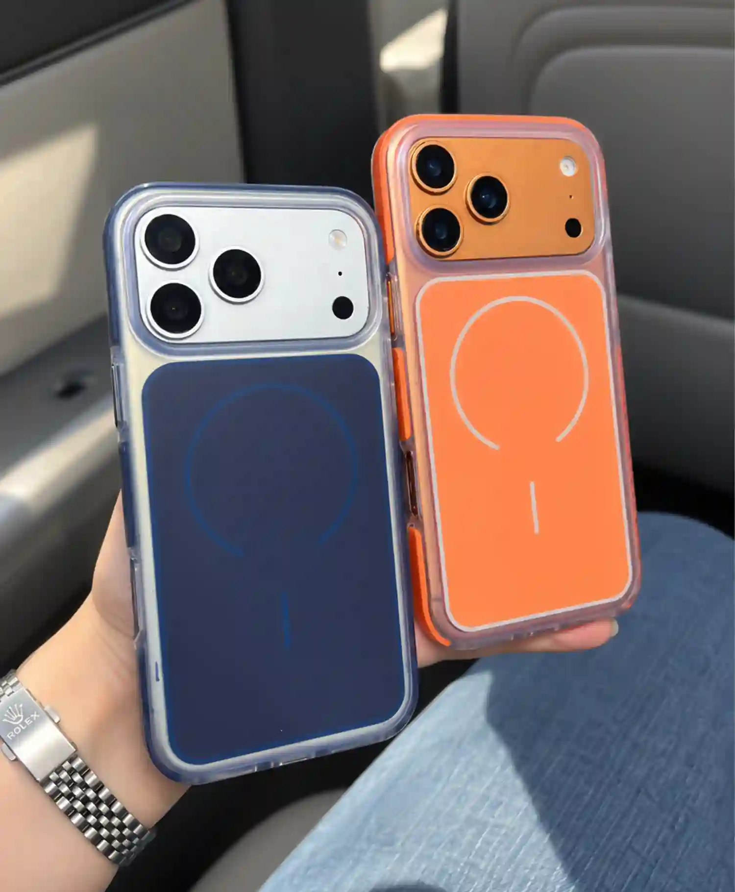 قاب رنگی مگ سیف دار مجیک ماسک گوشی موبایل Iphone 17 Pro Max